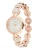 GUESS Analoog horloge ‘Stardom’  rose-goud / zwart / wit