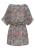 VENICE BEACH Strandjurk  groen / kaki / lichtoranje / grenadine