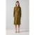 LK Bennett Newton Utility Shirt Dress Olive
