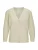 MADELEINE Gebreid vest  wolwit
