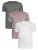 HUGO 3-Pack Crew Lounge T-Shirts, Veelkleurig