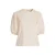 Anytime Jersey top met pofmouwen beige