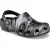 Crocs Classic Camouflage Clog Thermoplastische Heren Klompen In Zwart/Slate Grijs