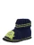 BECK Huisschoenen ‘Monster’  donkerblauw / lichtgroen