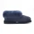 Dames schapenvacht suède enkellaarsjes marineblauw instapper winter – Glacier