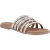 Hush Puppies Paris Slide Suède Dames Pantoffels Tan/Zilver