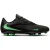Nike Phantom 6 Low voetbalschoenen voor heren, voor harde ondergrond (Zwart, Groen)