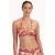 Cyell voorgevormde halter bikinitop wit/lichtbruin