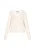 Usha Gebreid vest ‘Casual’  offwhite