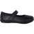 Pretty Green Meisjes Loreto Leren Gevoerde Platte School schoenen (Zwart)