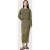 AllSaints Miro Dress Fir Green
