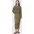 AllSaints Miro Dress Fir Green