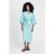 POM Amsterdam Dress – Poplin Sky Blue
