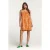 Shiwi Medellin Dress Artsy Leaves Fresh Apricot Orange