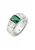 ELLI PREMIUM Ring  groen / zilver