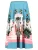 Betty & Co Rok  crème / opaal / groen / pastelroze