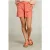River Woods Orange Shorts With Belt