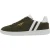 Patrick Mens Lyon Suède Cupsole Sneakers (Olijf/Wit)