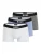 BOSS Boxershorts ‘David Beckham’  lichtblauw / aardetinten / zwart / offwhite