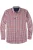OLYMP Casual Flanellen Overhemd rood, Ruit