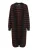 OBJECT Gebreid vest ‘OBMilu’  chocoladebruin / zwart