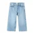 Mango Kids high waist baggy jeans light blue denim