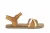 Blowfish Malibu Dames Tan Strappy Buckle Wedge Sandalen – Monti-B