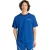 New Balance Heren Reimagined Belettering Crew Hals T-shirt (Galaxy Blauw)