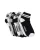 WE Fashion Sokken  grijs / zwart / wit