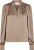 Neo Noir Blouse Rosslyn Heavy Sateen  Taupe dames