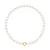 Armband Water Parels Sweet Ronde 4-5mm Wit Geel Goud 18 Karaat