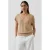 s.Oliver BLACK LABEL top met ingebreid patroon camel