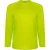 Roly Heren Montecarlo Sport T-shirt met lange mouwen (Fluorescerend Geel)