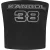 Kangol Crop-top met strass voor dames (Zwart)