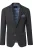 Venti Blazer antraciet, Effen