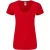 Fruit of the Loom Dames/Dames Iconic 150 V Hals T-shirt (Rood)