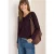 Cecil Dames Basic shirt met rimpels in Rood