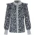 G-Maxx Blouse maureen zwart/kiezel