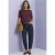 T-shirt met korte mouwen en ronde hals in effen kleur