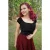 Belinda off-shoulder top in zwart