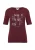 s.Oliver Shirt  duifblauw / goud / bordeaux / wit