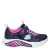 Skechers S-Lights sneakers met lichtjes – blauw/roze