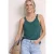 Top met V-hals en decoratief detail