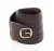 Dolce & Gabbana Bruin D&G Lederen Linnen Logo Riem