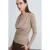 Slim-fit Wol Cowl Neck Blouse
