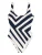 Next Badpak  navy / wit