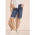 Street One Dames Denim bermudashort in Blauw