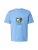 JACK & JONES Shirt ‘JORCATSKILLS SKULL’  marine / lichtblauw / groen