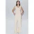Mango straight leg broek met linnen – ecru