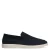 Manfield suède loafers donkerblauw